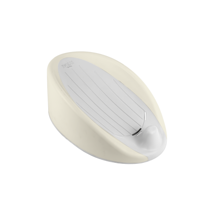 Suport anatomic ergonomic pentru cadita bebelusi, bej, 6 luni+