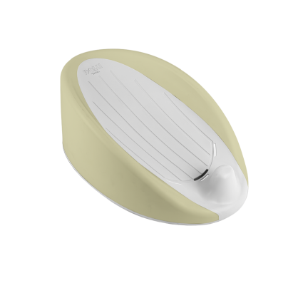 Suport anatomic ergonomic pentru cadita bebelusi, Verde Eco