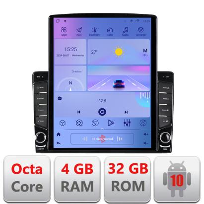 Navigatie Android Citroen C3 2018+ 9.7 inch GPS 4G Octa Core 4GB+32GB