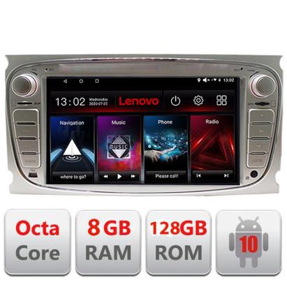 Navigație Android Ford Focus/Mondeo/Galaxy/S-Max 2008-2011, 8GB RAM