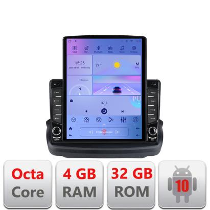 Navigatie Hyundai Genesis Ecran TESLA 9.7" 4+32GB 8Core Android Radio Bluetooth GPS DSP Internet WIFI 4G Kit-GENESYS+E