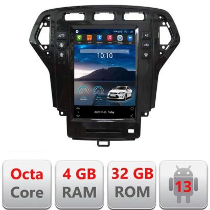 Navigație tip Tesla Ford Mondeo 2007-2010, 4GB RAM, 32GB, CarPlay