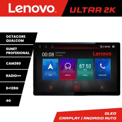 Navigație Android Volvo S80 2004-2006, ecran 13 inch 2K, 8GB RAM, 128GB