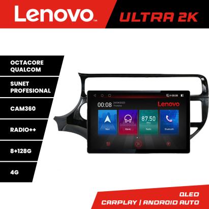 Navigatie Android Kia Rio 2014-2017, 13 inch 2K, 8GB RAM, 128GB, 4G