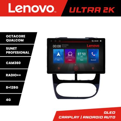 Navigație Renault Clio 4 cu ecran 13 inch 2K, Android, 8GB RAM, 128GB, 4G