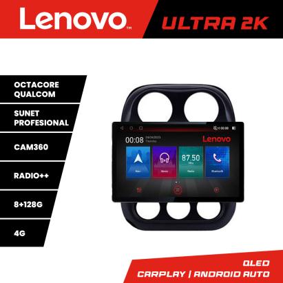 Navigație Jeep Compass 2010-2016, ecran 13 inch 2K, Android 8+128GB