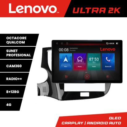 Navigație Android Mitsubishi Outlander 2020+ 13 inch 2K 8GB RAM 128GB 4G