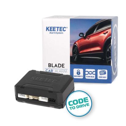 Alarma auto CAN Keetec Blade pe cheia originala, CODE TO DRIVE, 12/24V