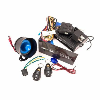 Alarma auto universala cu senzori de soc in 2 trepte si telecomanda PHANTOM CA011