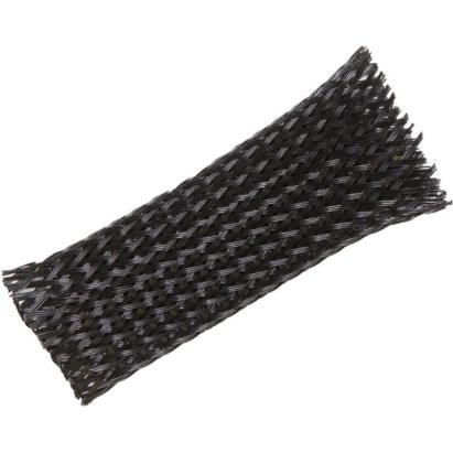 Tresă protecție cabluri tip piele de șarpe 13-30 mm, negru, 1 m