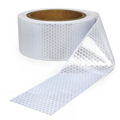 Bandă de semnalizare bandă de marcare bandă de barieră autoadezivă reflectorizantă albă 100m Performance AutoTuning