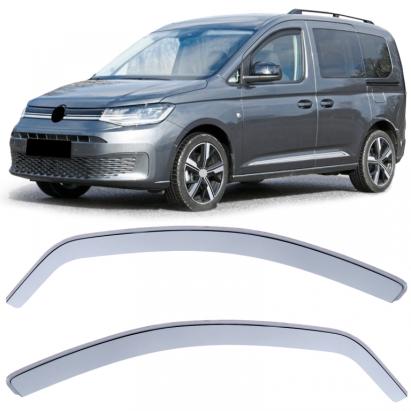 Deflector de vânt, deflector de ploaie, protecție împotriva vântului, transparent, potrivit pentru VW Caddy 5 SB din 20 Performance AutoTuning
