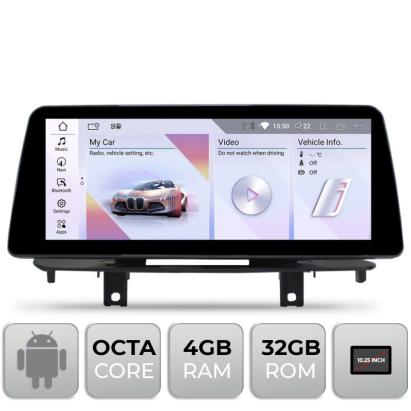 Navigație Android BMW X1 F48 2016-2019, ecran EVO 10.25", 4G, 4GB+32GB