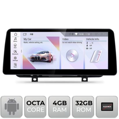 Navigatie BMW Seria 2 F22 F45 NBT 2012-2015, Android 10.25", 4GB+32GB, 4G