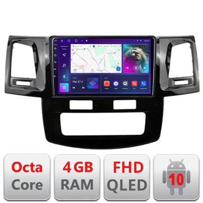 Navigatie Android Toyota Hilux 2008-2014, QLED, 4GB RAM, 64GB, CarPlay