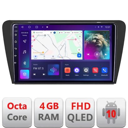 Navigatie Android Skoda Octavia 3 cu ecran QLED, 4GB RAM, 64GB
