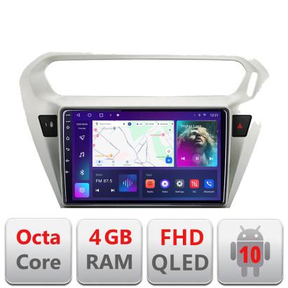 Navigatie Android Peugeot 301 si Citroen C-Elysee QLED 4GB RAM 64GB
