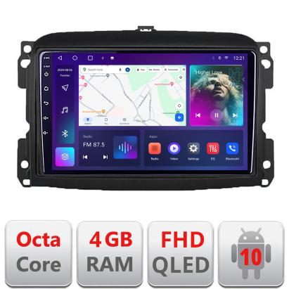 Navigatie Android Fiat 500L 2012-2017, QLED, Octa Core, 4GB+64GB