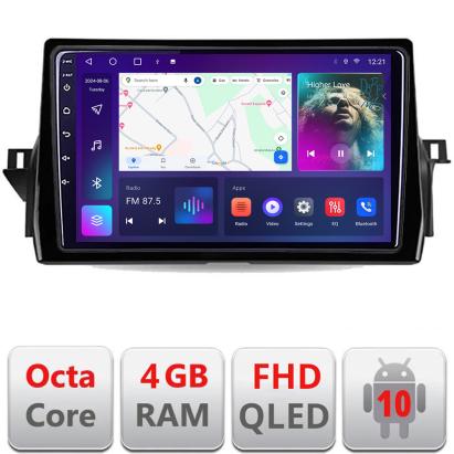 Navigatie Toyota Camry 2021- B-camry2021 Android Ecran QLED octa core 4+64 carplay android auto kit-camry2021+EDT-E310V3