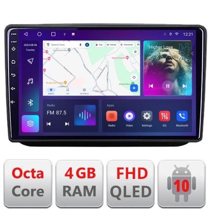 Navigație Android Skoda Fabia 2 2009-2014, QLED, Octa-Core, 4GB+64GB