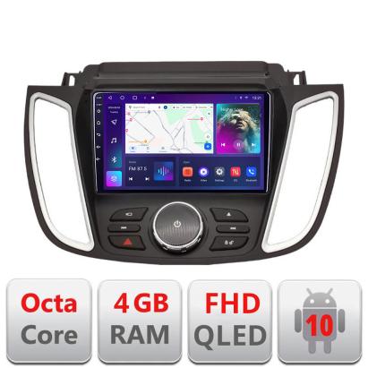 Navigatie Android Ford Kuga 2015-2020 QLED 4GB+64GB CarPlay