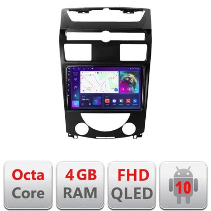 Navigatie Ssang Yong Rexton 2006-2013 B- rexton07 Android Ecran QLED octa core 4+64 carplay android auto kit-rexton07+EDT-E310V3