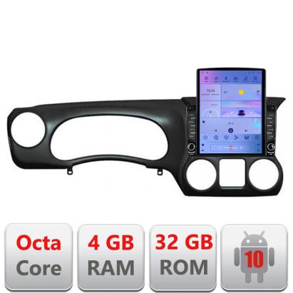 Navigație Android Jeep Wrangler 2014-2016 cu GPS 4G WiFi Octa Core