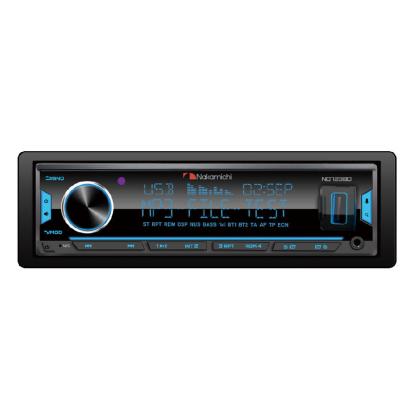 Receiver auto Nakamichi 1DIN cu Bluetooth 5.0, DSP, USB si fata detasabila