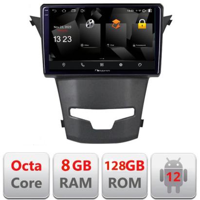 Navigație Ssangyong Korando 2014-2019 Android 2K QLED 8GB+128GB 4G