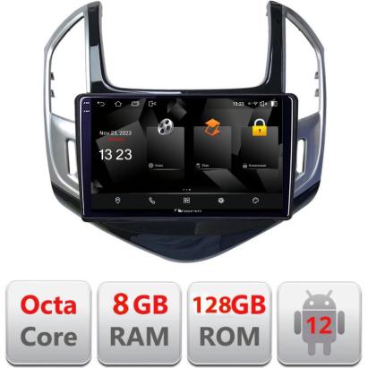 Navigație Chevrolet Cruze 2013+ Android 12 QLED 2K 8GB RAM 128GB 4G