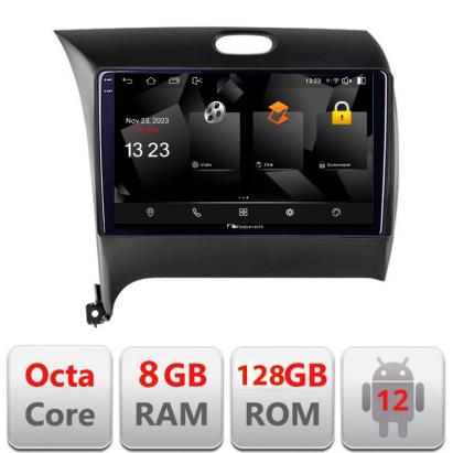 Navigatie Android Kia Cerato 2013-2017, 8GB RAM 128GB, 2K QLED