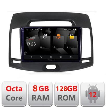 Navigatie Android Hyundai Elantra 2007-2011, 8GB RAM, 128GB, 2K QLED