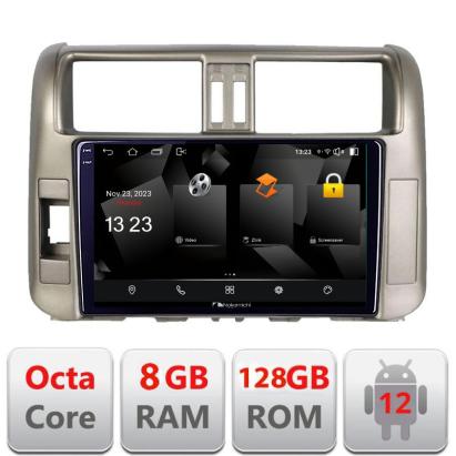 Navigație Toyota Prado 2010-2013 Android 2K QLED 8GB RAM 128GB