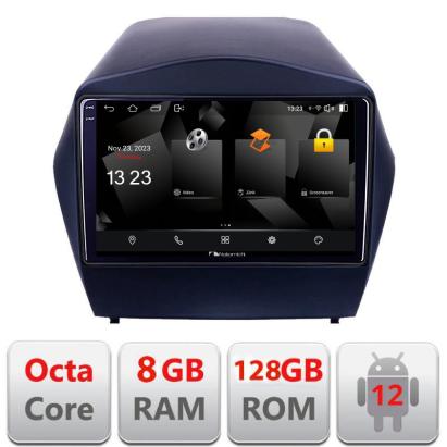 Navigatie Hyundai IX35 Android 12 QLED 2K, 8GB RAM, 128GB, 4G