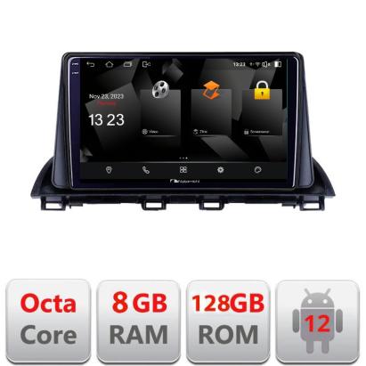 Navigație Mazda 3 2014-2019 Android 12, 2K QLED, 8GB RAM, 128GB
