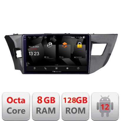 Navigatie Toyota Corolla 2013-2017 Android 8+128GB QLED 2K 4G