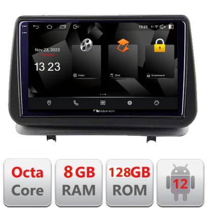 Navigatie Android Renault Clio 3 2005-2013, 2K QLED, 8GB RAM, 128GB
