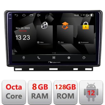 Navigație Renault Clio 5 Android 12, QLED 2K, Octa Core, 8GB RAM, 128GB