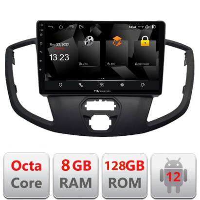 Navigație Android Ford Transit V363 2015-2021, 8GB RAM, 128GB, CarPlay