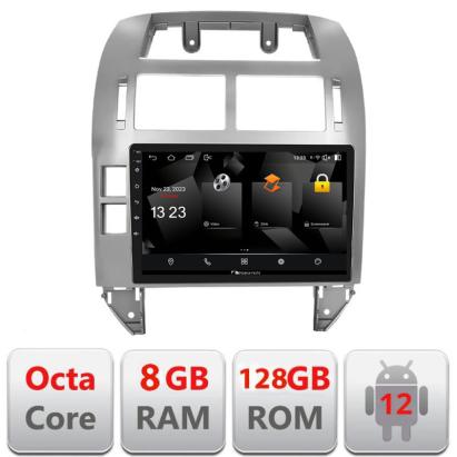 Navigație Android VW Polo 2004-2011, 8GB RAM, 128GB, CarPlay, Android Auto