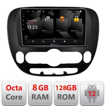 Navigație Android Kia Soul 2014-2019, 8GB RAM, 128GB, CarPlay