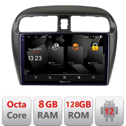 Navigatie Android Mitsubishi Space Star 2012+ 2K QLED 8GB RAM 128GB 4G