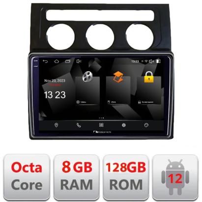 Navigație Android VW Touran 2003-2009, 2K QLED, 8GB RAM, 128GB