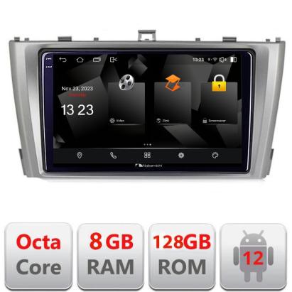 Navigatie Toyota Avensis 2009-2015 Android 12, 8GB RAM, 128GB, 2K QLED
