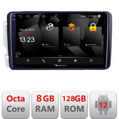 Navigație Android Mercedes C W203 / CLK W209 / G-Class 8+128GB 2K QLED