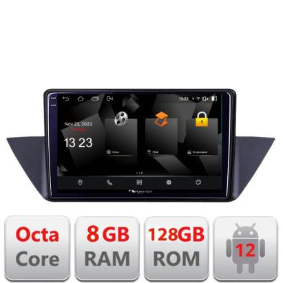 Navigație BMW X1 E84 Android 12 Octa Core 8GB RAM 128GB QLED 2K