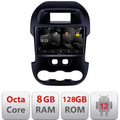 Navigatie Ford Ranger 2011-2015 Android 2K QLED 8GB RAM 128GB