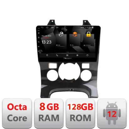Navigatie Peugeot 3008 Android 12, 2K QLED, 8GB RAM, 128GB