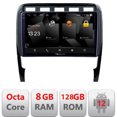 Navigatie Android Porsche Cayenne 2002-2011 2K QLED 8GB RAM 128GB