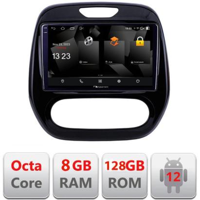 Navigație Renault Captur Android 2K QLED 8GB RAM 128GB Octa Core